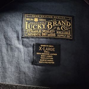 Lucky Brand Leather Jacket